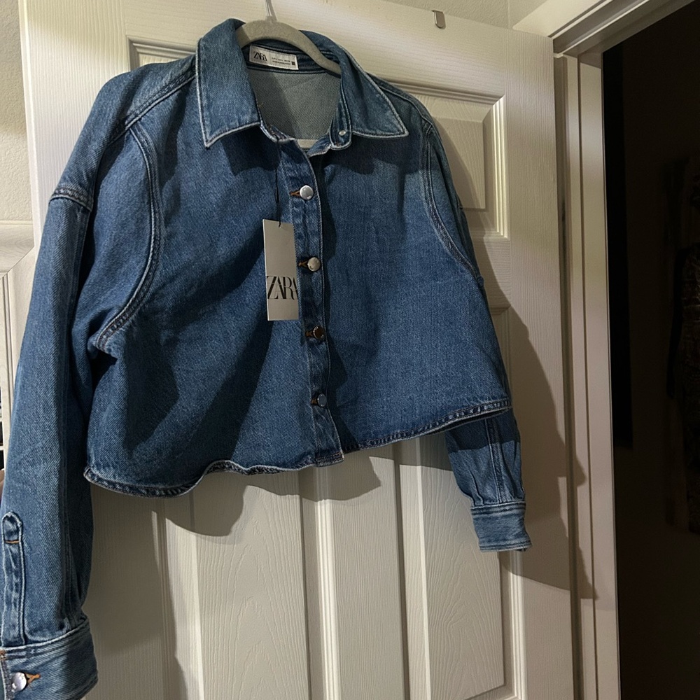 Zara Indigo Denim Jacket